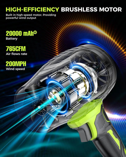 Turbo Jet Cordless Leaf Blower